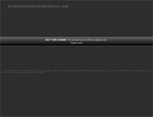 Tablet Screenshot of jovenesemprendedores.net